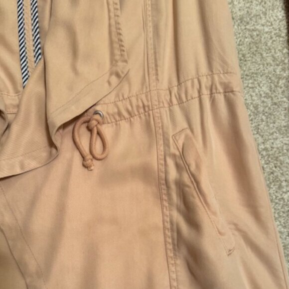 Max Jeans Drawcord Duster Jacket, Baby Pink - Women's Medium - Picture 5 of 13